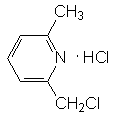 2-Methyl-6-chloromethylpyridine hydrochloride 	3099-30-7