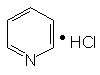 Pyridine hydrochloride 	628-13-7