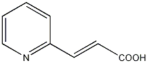 3-(2-Pyridyl)acrylic acid 	7340-22-9