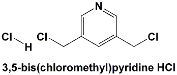 3,5-bis(chloromethyl)pyridine Hydrochloride 	1210824-61-5