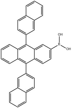 (9,10-Di(naphthalen-2-yl)anthracen-2-yl)boronic acid[867044-28-8]