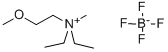 N,N-Diethyl-N-methyl-N-(2-methoxyethyl)ammonium tetrafluoroborate 464927-72-8